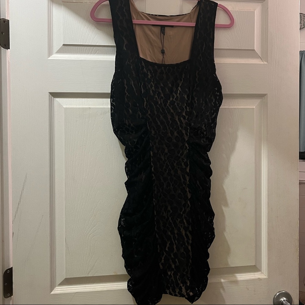 BCBG black mini dress